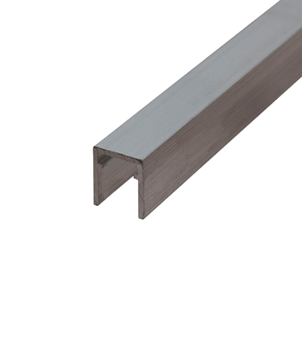 Направляющие и ролики Нижняя направляющая для дверей купе 1 метр 